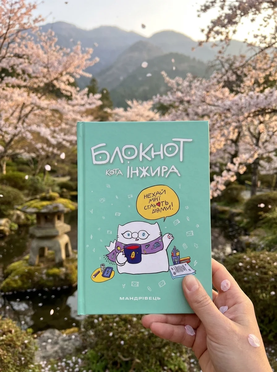 Блокнот кота Інжира тіффані — Олена Павлова, обкладинка