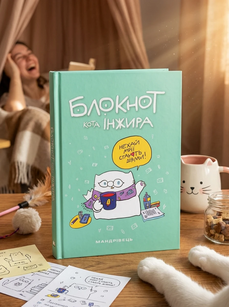 Блокнот кота Інжира тіффані — Художня література