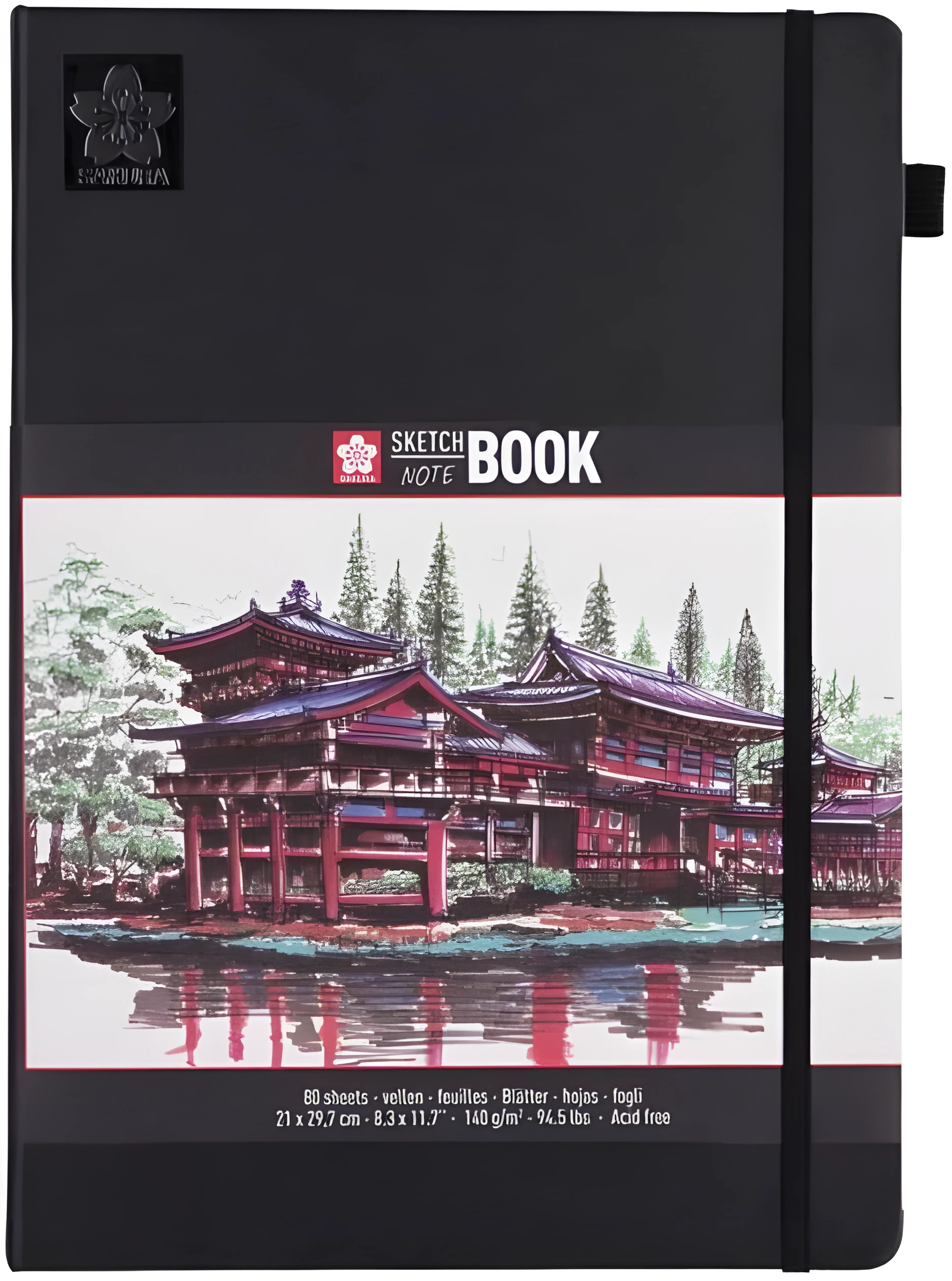 Блокнот Sakura Sketch для скетчів А4 80 л — Живопис