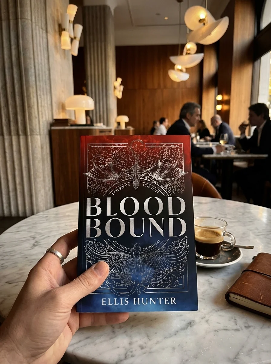 Blood Bound — Ellis Hunter, обкладинка