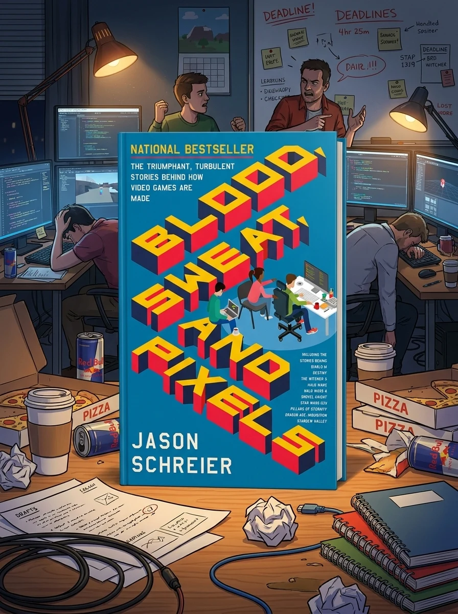 Blood, Sweat, and Pixels. The Triumphant, Turbulent Stories Behind How Video Games are Made