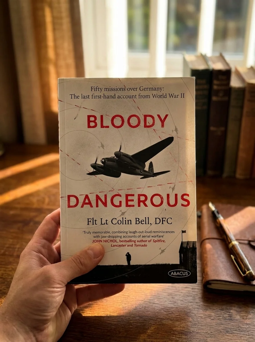 Bloody Dangerous. Fifty missions over Germany: The last first-hand account from WW2 — Колін Белл, обкладинка