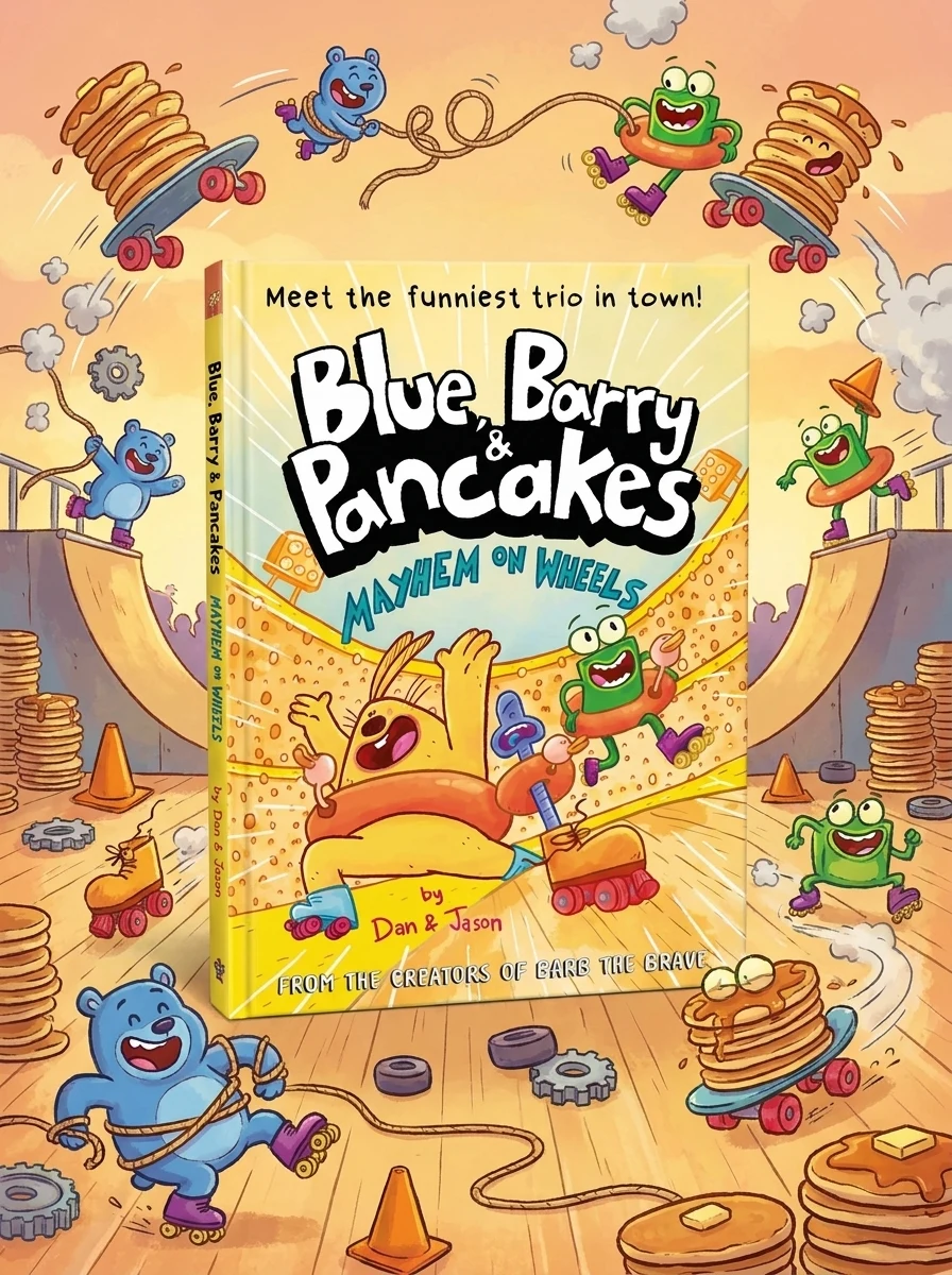 Blue, Barry & Pancakes 6. Mayhem on Wheels — Дитяча література