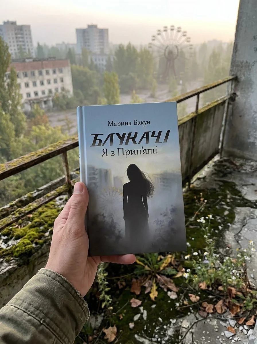 Блукачі. Я з Припʼяті — Марина Бакун, обкладинка