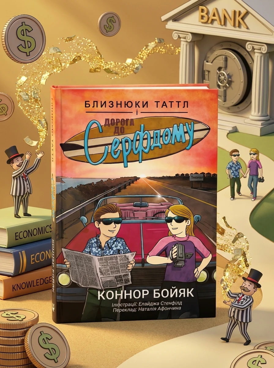 Близнюки Таттл і дорога до Серфдому. Книга 5 — Бізнес та саморозвиток