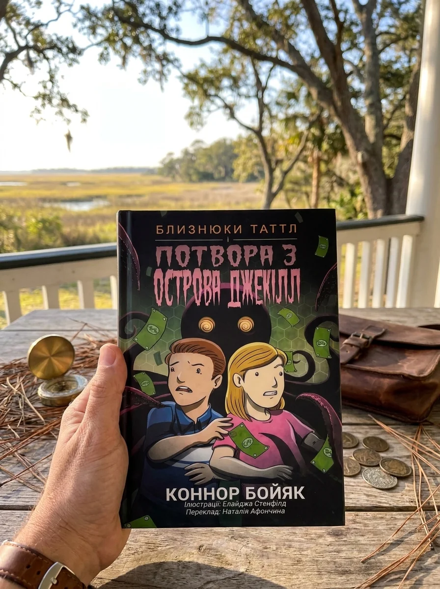 Близнюки Таттл і потвора з острова Джекілл. Книга 3 — Фантастика та фентезі