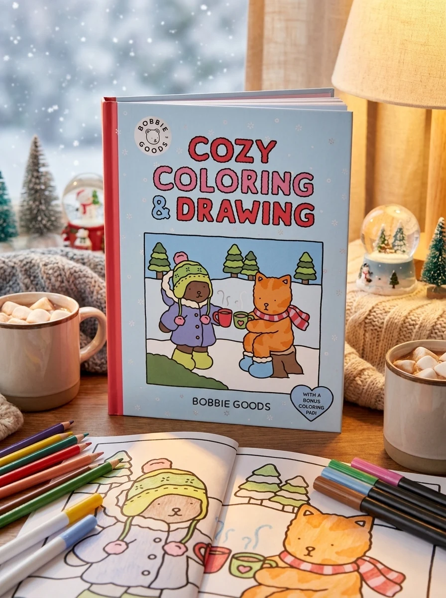 Bobbie Goods Cozy Coloring & Drawing