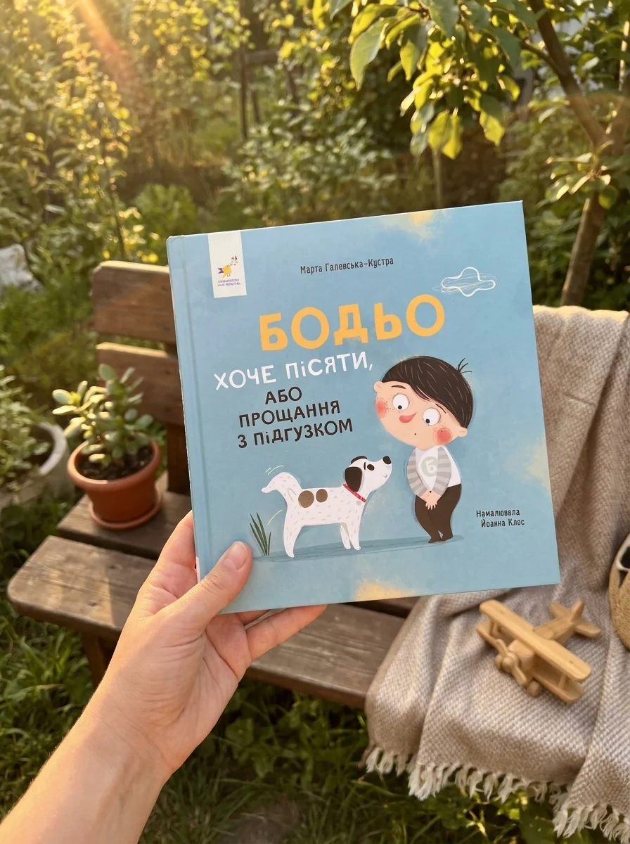 Бодьо хоче пісяти — Галевська-Кустра Марта, обкладинка