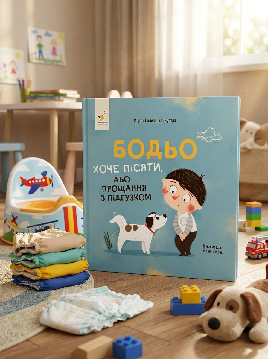 Бодьо хоче пісяти — Дитячі книги