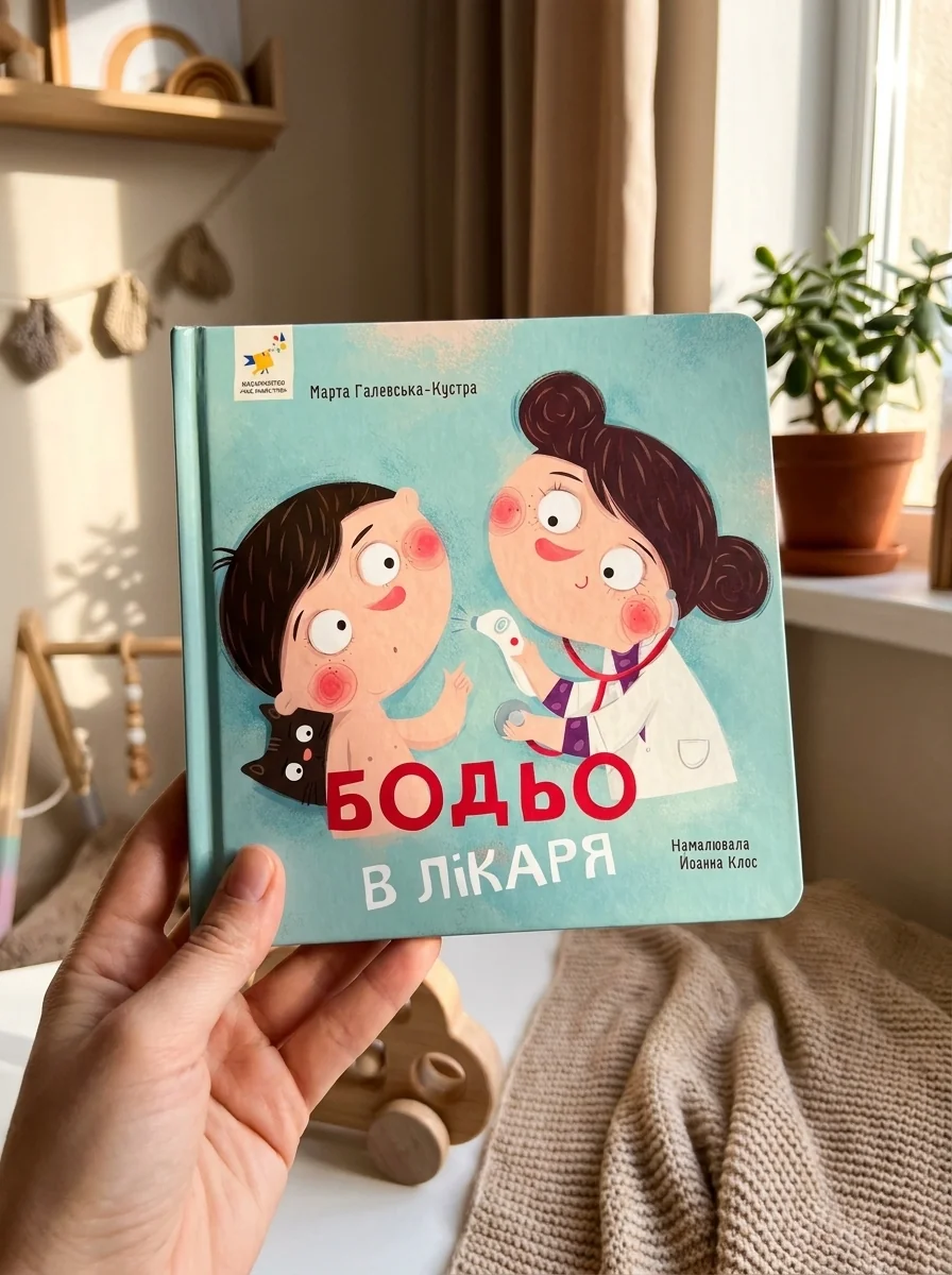 Бодьо в лікаря — Розвивальні книги