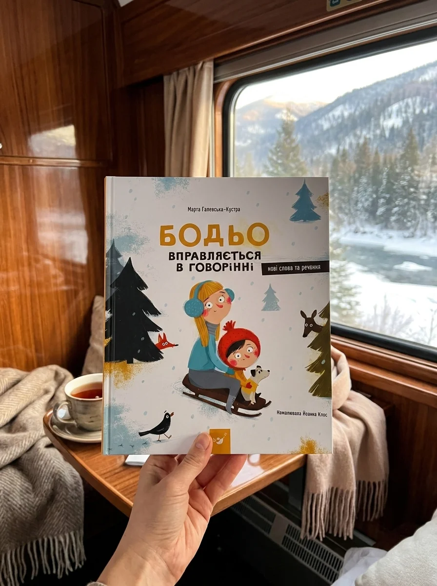 Бодьо вправляється в говорінні — Йоанна Клос, обкладинка