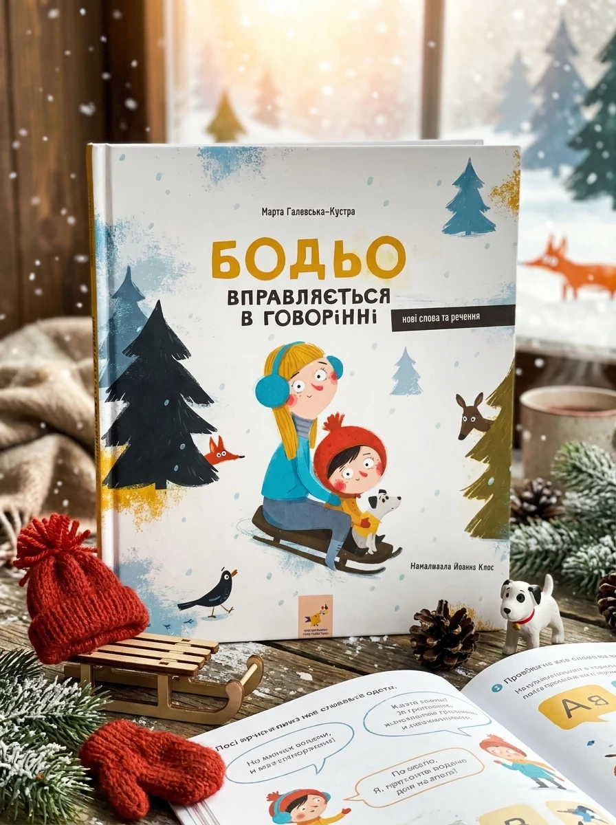 Бодьо вправляється в говорінні — Дитяча література