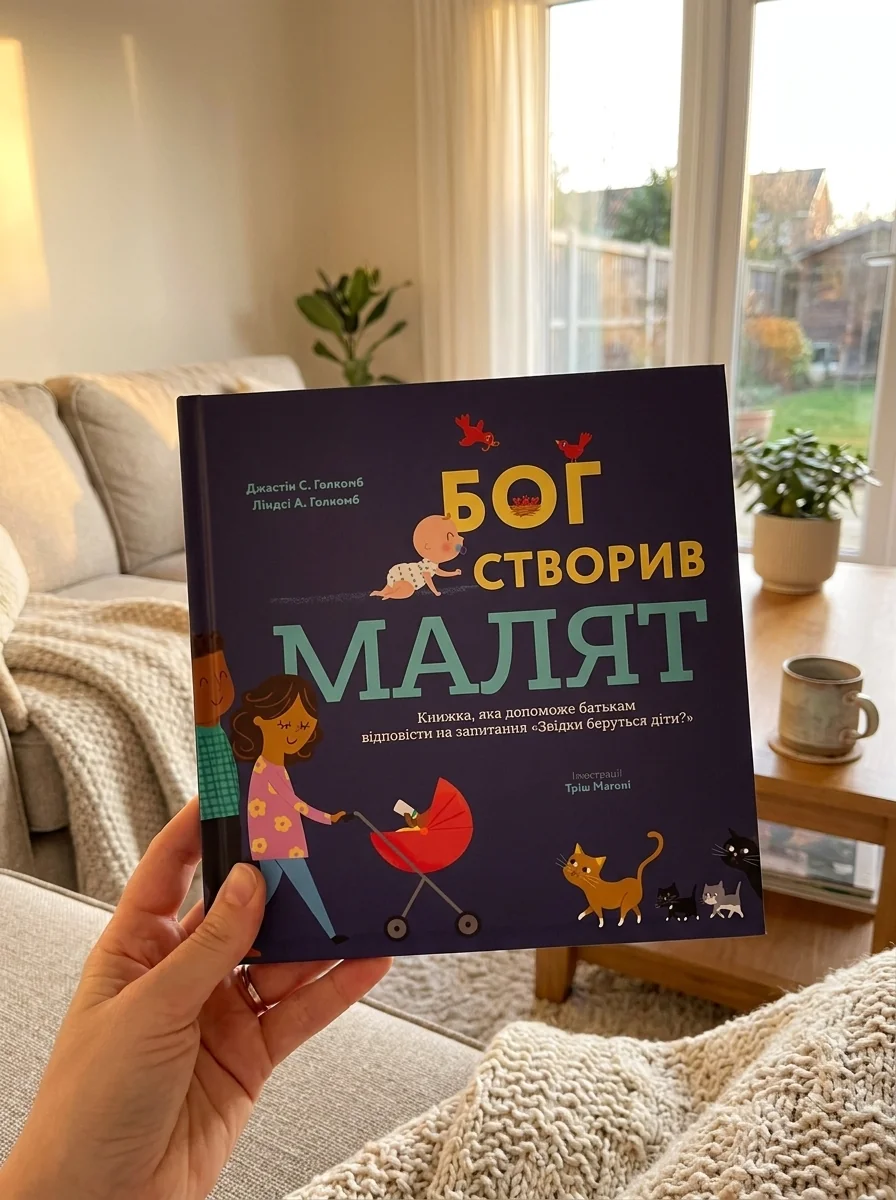 Бог створив малят. Книжка, яка допоможе батькам відповісти на запитання "Звідки беруться діти" — фото 2