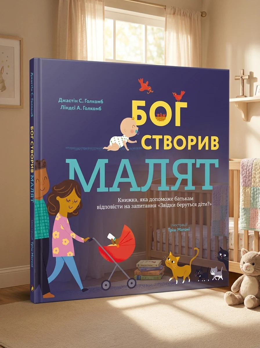 Бог створив малят. Книжка, яка допоможе батькам відповісти на запитання "Звідки беруться діти" — Дім, сім'я, релігія