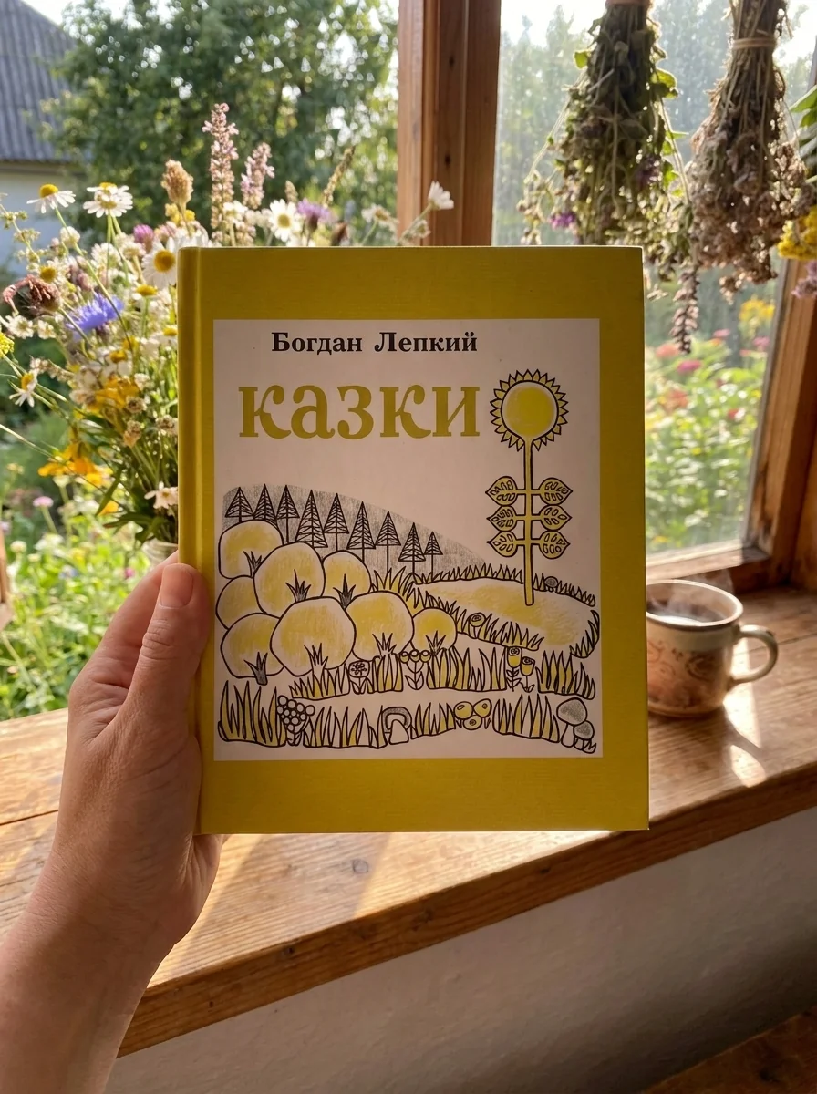 Богдан Лепкий. Казки, обкладинка