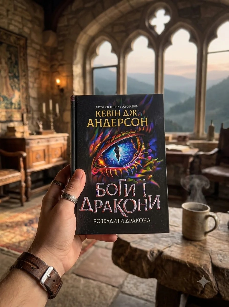 Боги і дракони. Розбудити Дракона. Книга 3 — Кевін Джей Андерсон, обкладинка