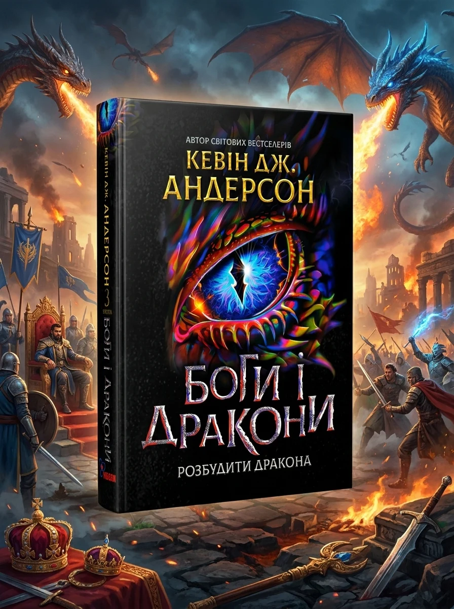 Боги і дракони. Розбудити Дракона. Книга 3 — Художня література