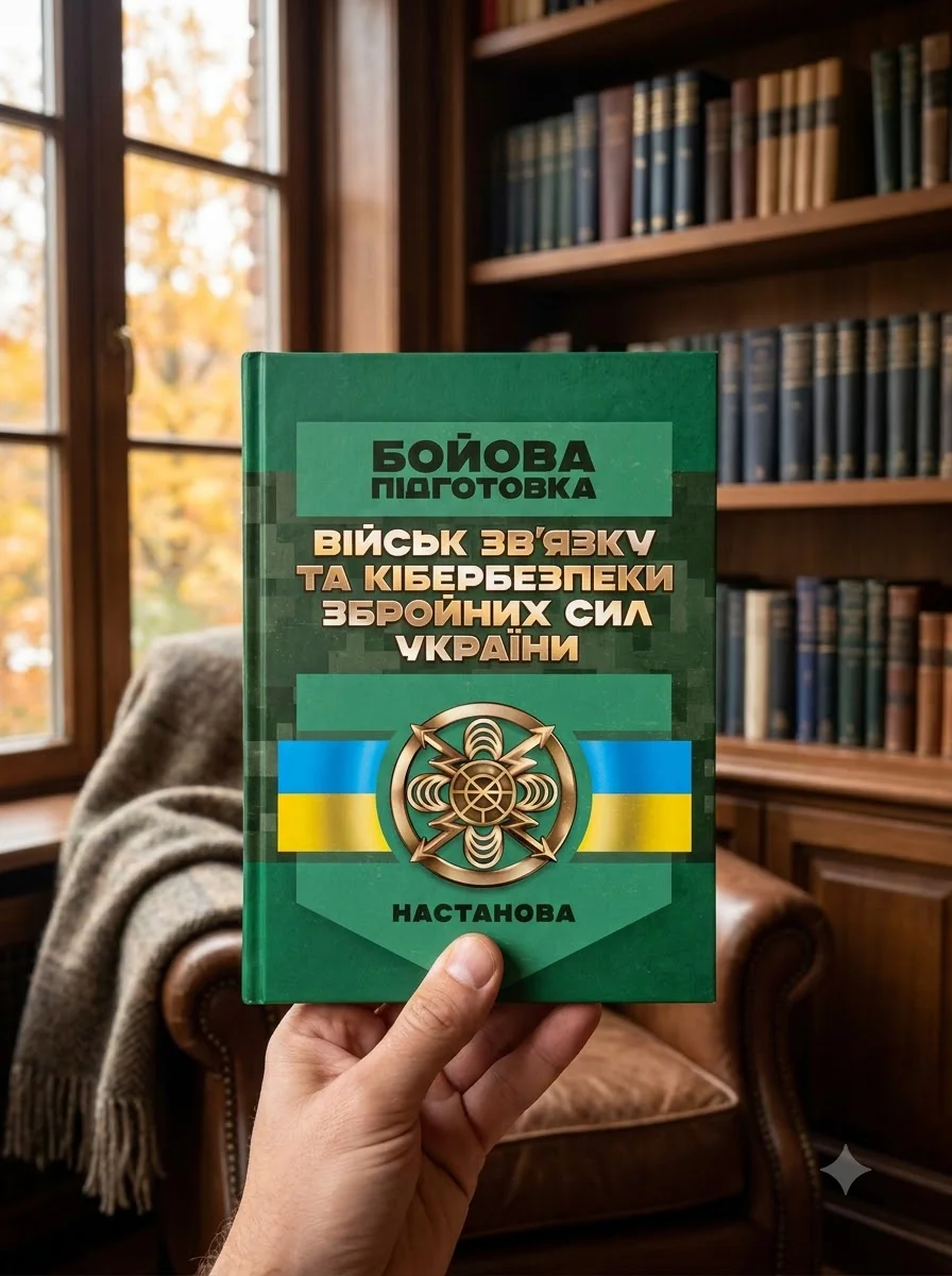 Бойова підготовка військ зв’язку та кібербезпеки Збройних Сил України. Настанова — фото 2
