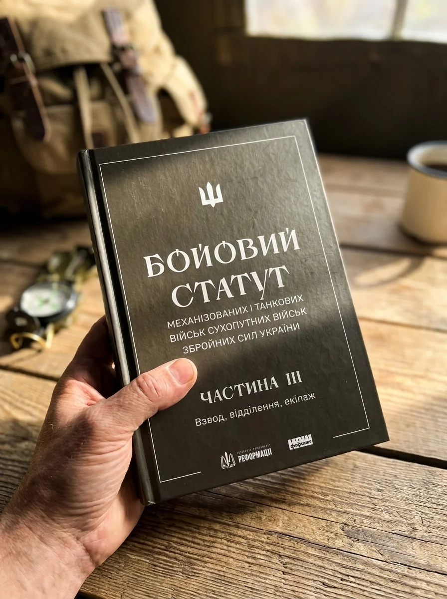 БОЙОВИЙ СТАТУТ МЕХАНІЗОВАНИХ І ТАНКОВИХ ВІЙСЬК СУХОПУТНИХ ВІЙСЬК ЗБРОЙНИХ СИЛ УКРАЇНИ. Частина III. Взвод, відділення, екіпаж, обкладинка
