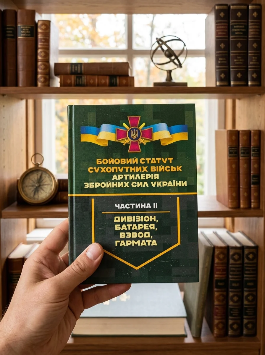 Бойовий статут Сухопутних військ "Артилерія Збройних Сил України". Частина ІІ (дивізіон, батарея, взвод — Історія та публіцистика