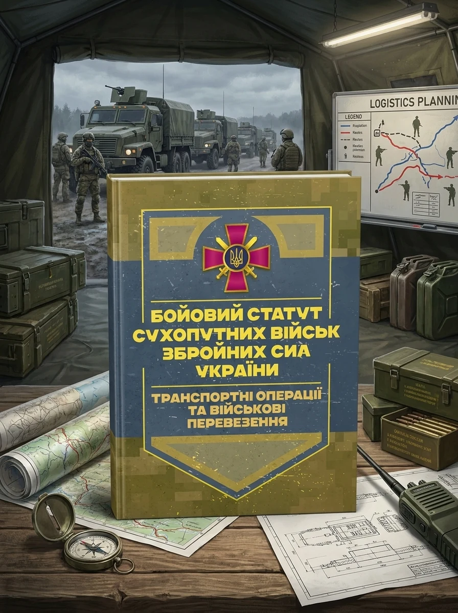 Бойовий статут Сухопутних військ «Транспортні операції та військові перевезення» — фото 2