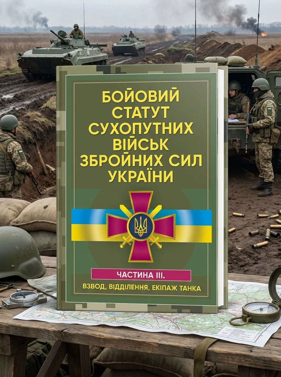 Бойовий статут сухопутних військ Збройних сил України. Частина ІІІ.(Взвод, відділення, екіпаж танк — Історія та публіцистика