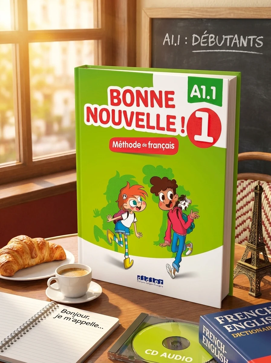 Bonne Nouvelle! A1.1 Livre de l'eleve 1 + CD, обкладинка