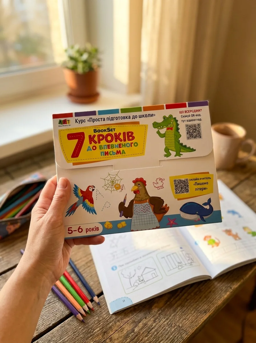 7 кроків до впевненого письма — Розвивальні книги