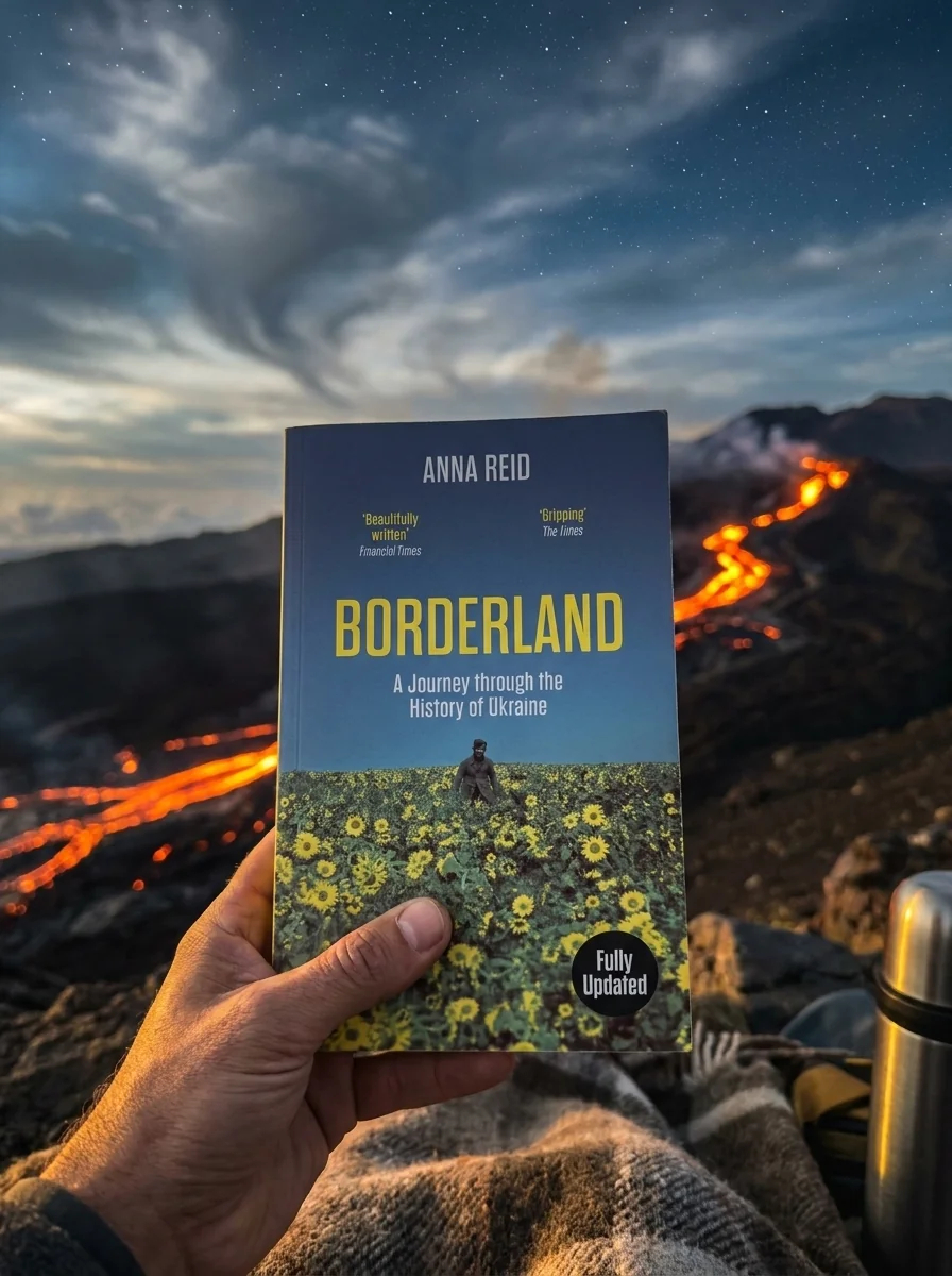 Borderland: A Journey Through the History of Ukraine — Анна Рід, обкладинка