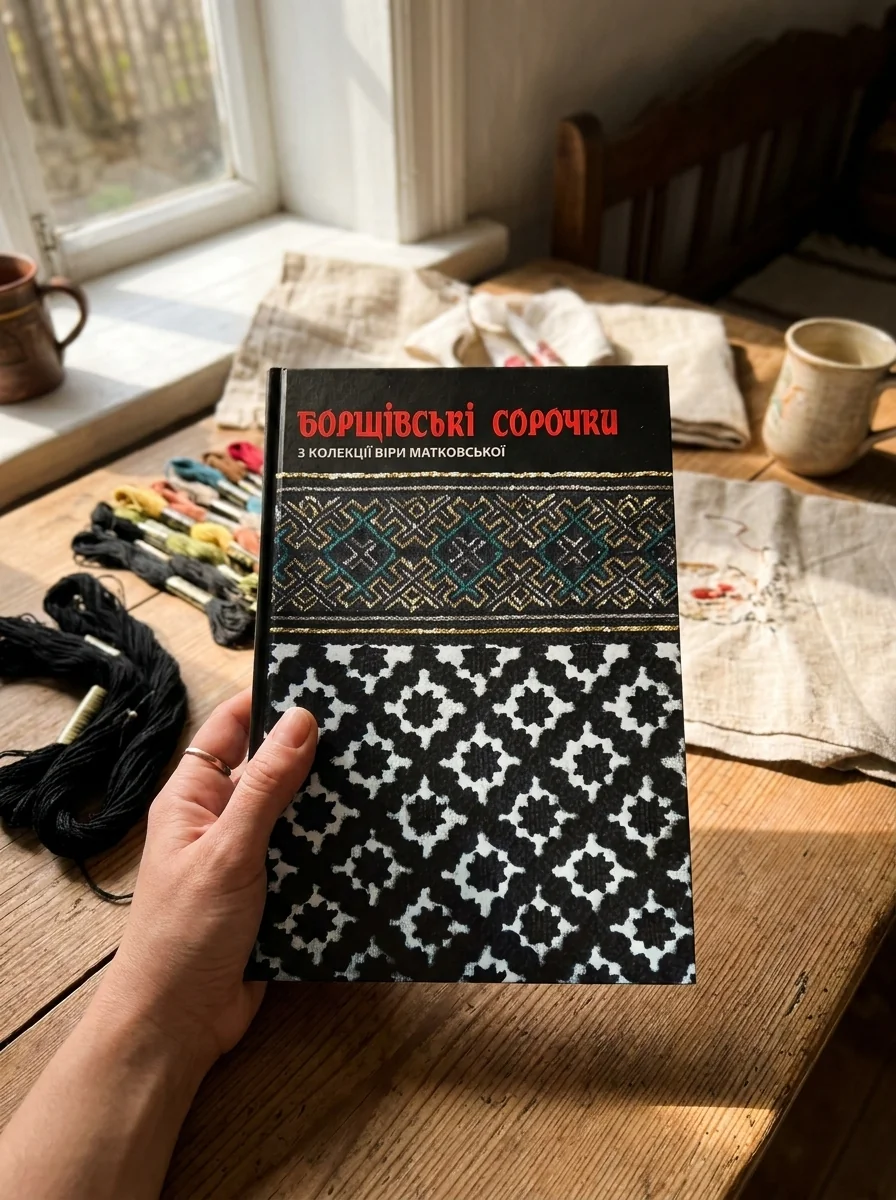 Борщівські сорочки — Віра Матковська, обкладинка