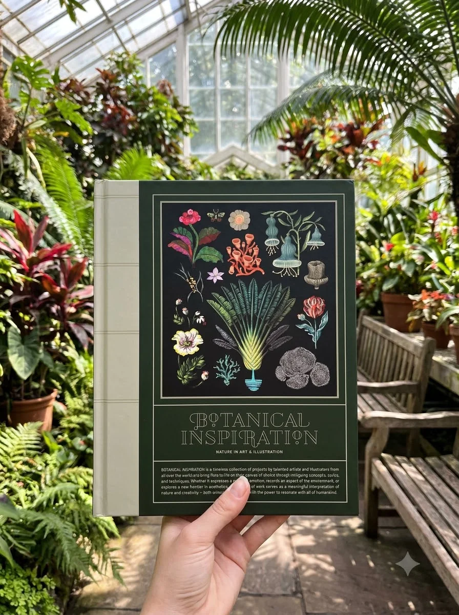 Botanical Inspiration: Nature in Art and Illustration, обкладинка
