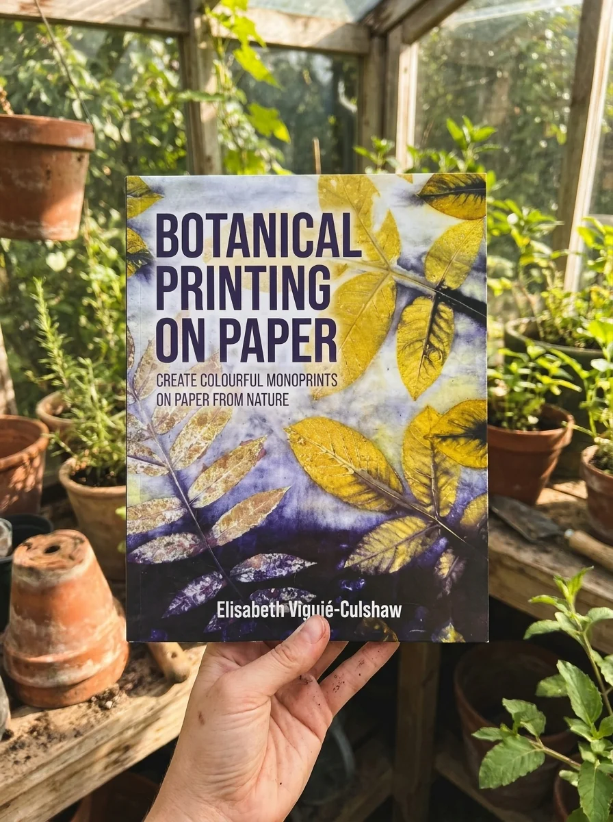 Botanical Printing On Paper — Елізабет Віг’є-Кулшоу, обкладинка