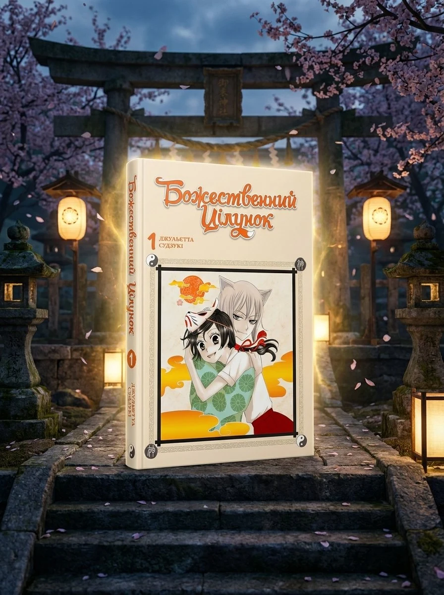Божественний цілунок. Омнібус 1 (Томи 1–2) — Julietta Suzuki, обкладинка