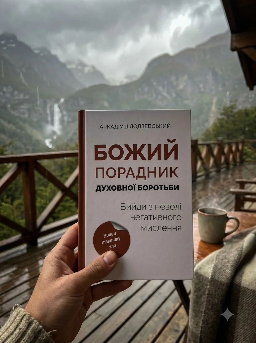 Божий порадник духовної боротьби. Вийди з неволі негативного мислення — Аркадіуш Лодзевський, обкладинка