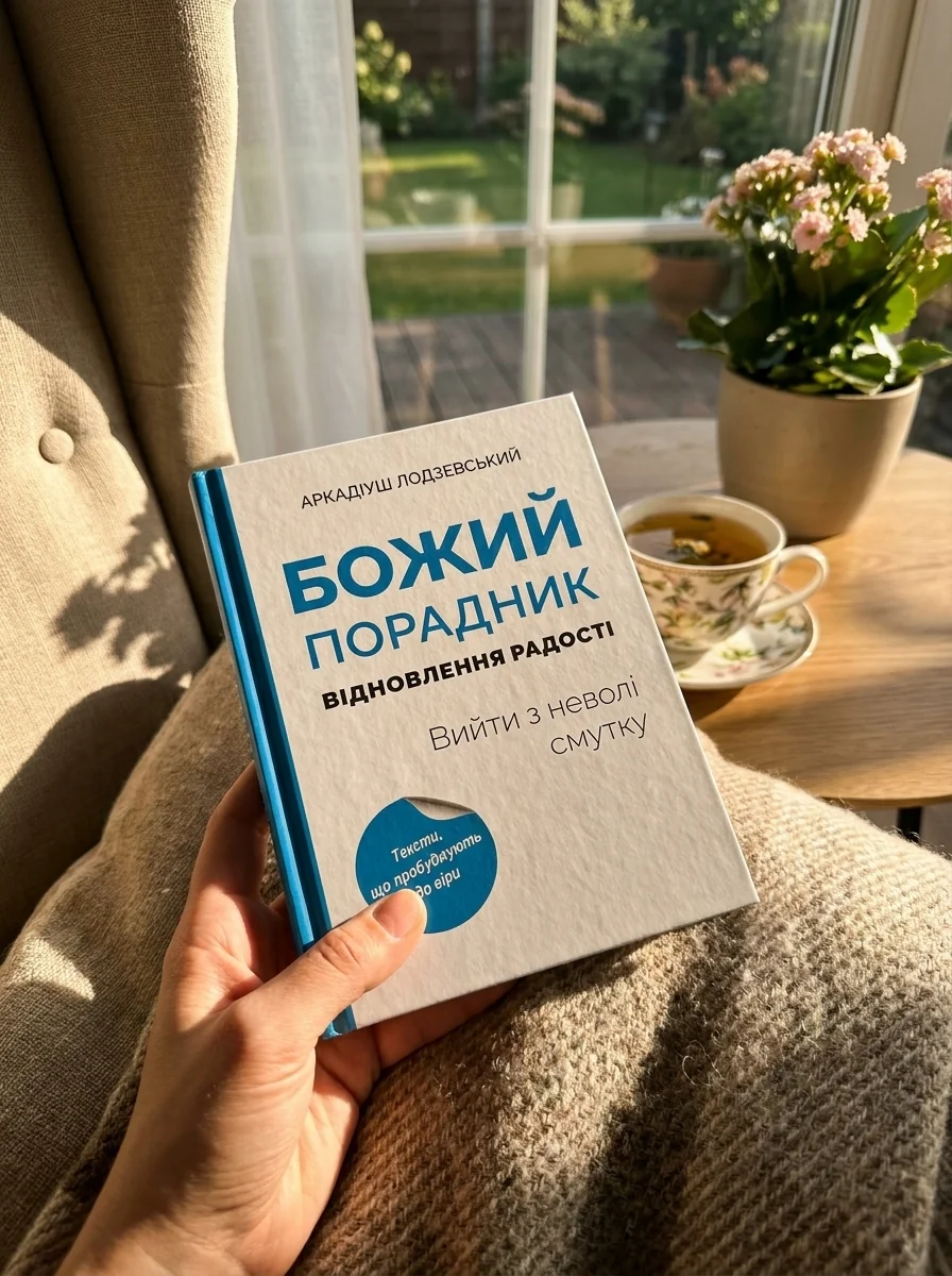 Божий порадник відновлення радості. Вийти з неволі смутку — Аркадіуш Лодзевський, обкладинка