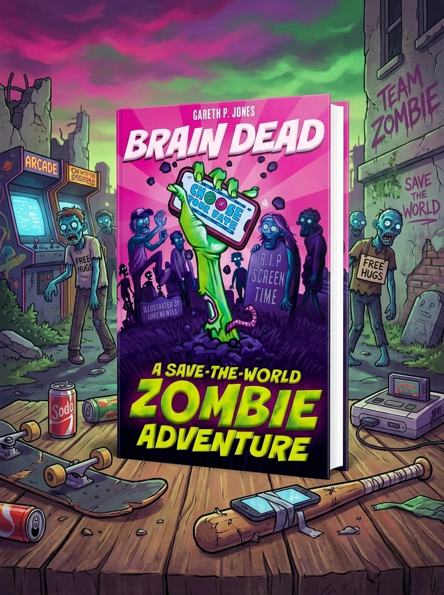 Brain Dead. A Save-the-World Zombie Adventure — Дитяча література