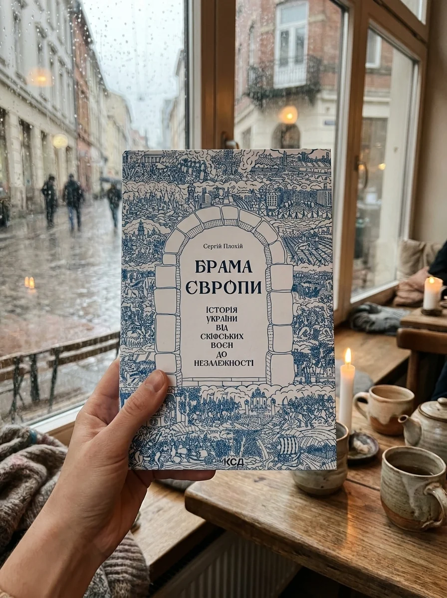 Брама Європи — Сергій Плохій, обкладинка