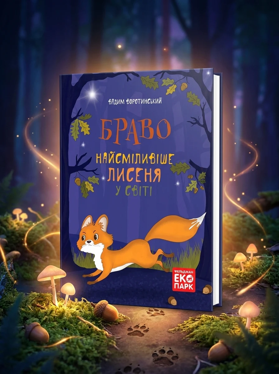 Браво. Найсміливіше лисеня у світі — Дитяча література