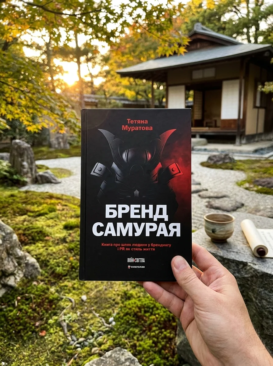 Бренд самурая. Книга про шлях людини у брендингу і PR як стиль життя — Тетяна Муратова, обкладинка