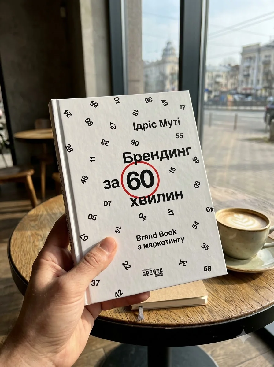 Брендинг за 60 хвилин — Муті І., обкладинка