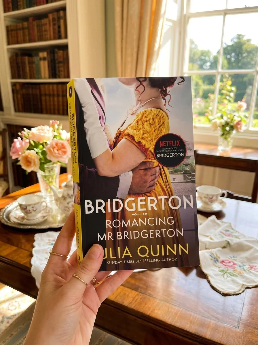 Romancing Mr Bridgerton — Джулія Куїнн, обкладинка
