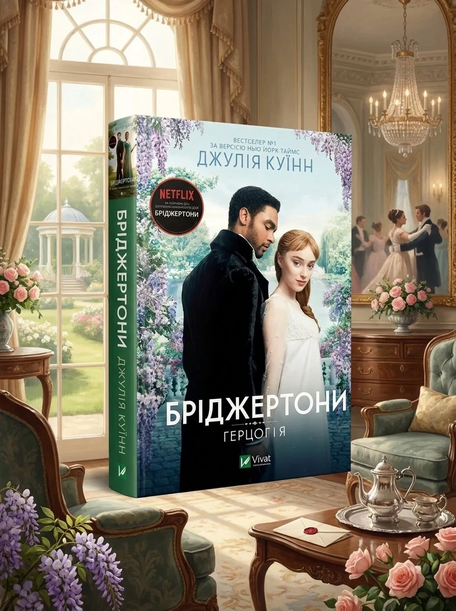 Бріджертони. Комплект з 3-х книг / Джулія Куїнн (українською), обкладинка