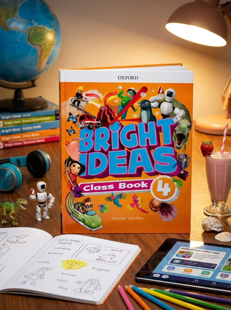 Bright Ideas 4 Class Book + App
