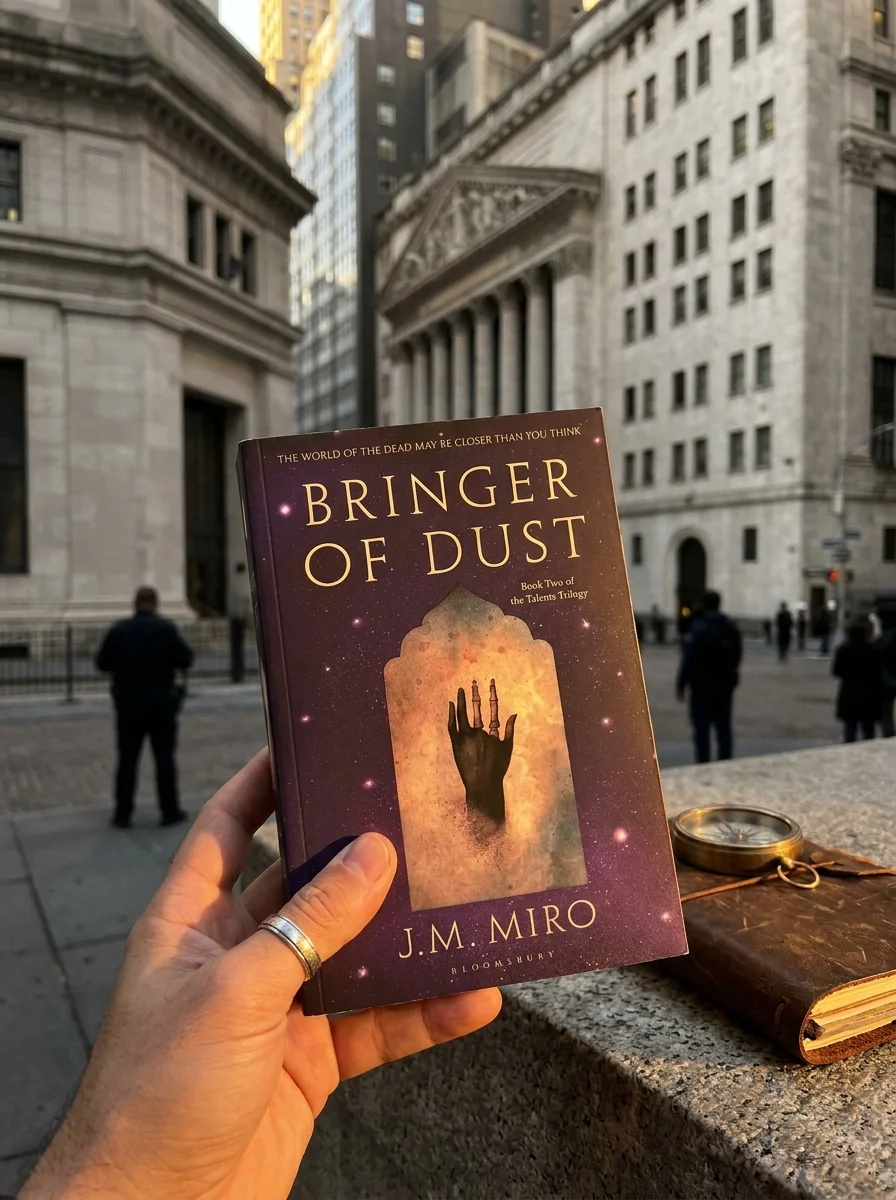 Bringer of Dust. The Talents Trilogy. Book 2 — Дж. М. Міро, обкладинка