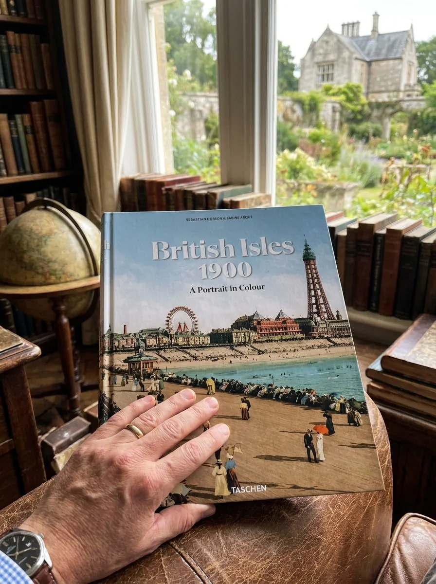 British Isles 1900. A Portrait in Colour — Себастіан Добсон, обкладинка
