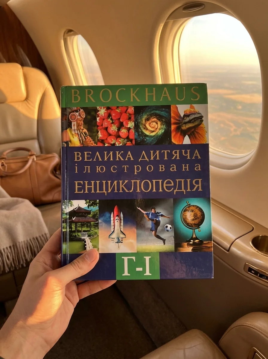 Брокгауз. Велика дитяча iлюстрована енциклопедія. Г-I — Маркус Вюрмлі, обкладинка