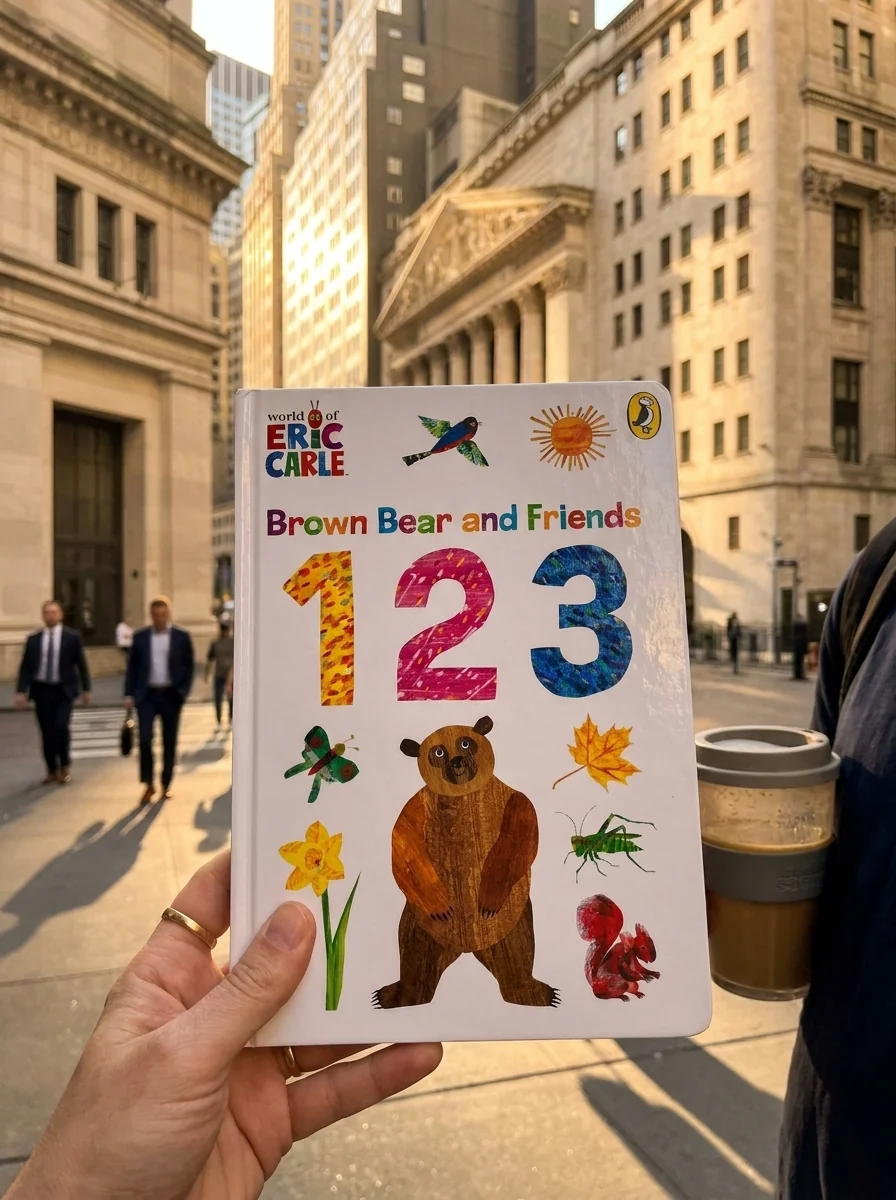 Brown Bear and Friends 123 — Дитяча література