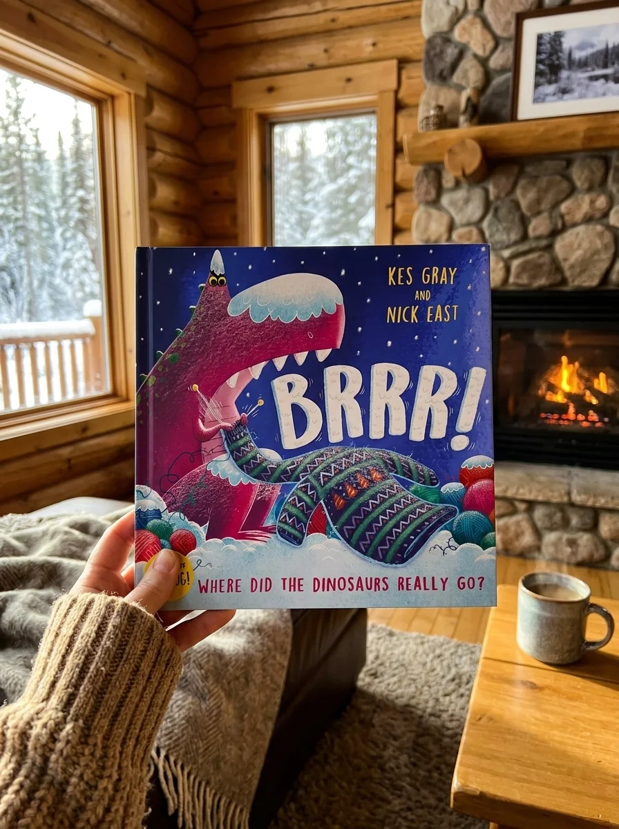 Brrr! Where Did the Dinosaurs Really Go? — Кес Грей, обкладинка