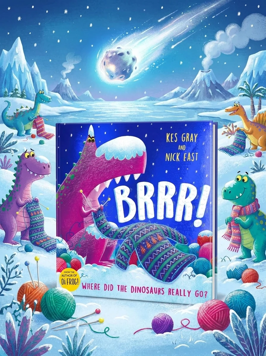 Brrr! Where Did the Dinosaurs Really Go? — Дитяча література