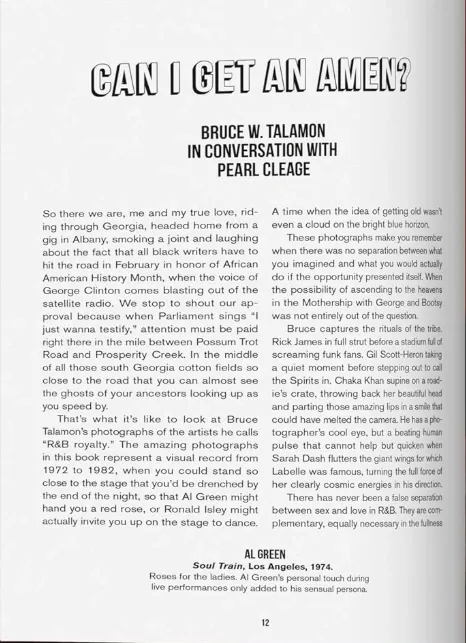 Bruce W. Talamon. Soul. R&B. Funk. Photographs 1972–1982, фото 6